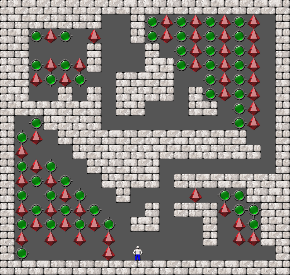 Sokoban Learning Sokoban level 22